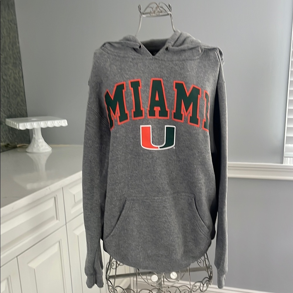 Top of the World Gray Miami Hoodie